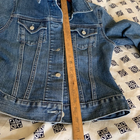 Vintage Gap Stretch Jean Jacket Classic Style - Picture 5 of 9